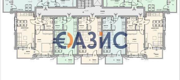 1 chambre Appartement à Sveti Vlas, Bulgaria No. 444 8