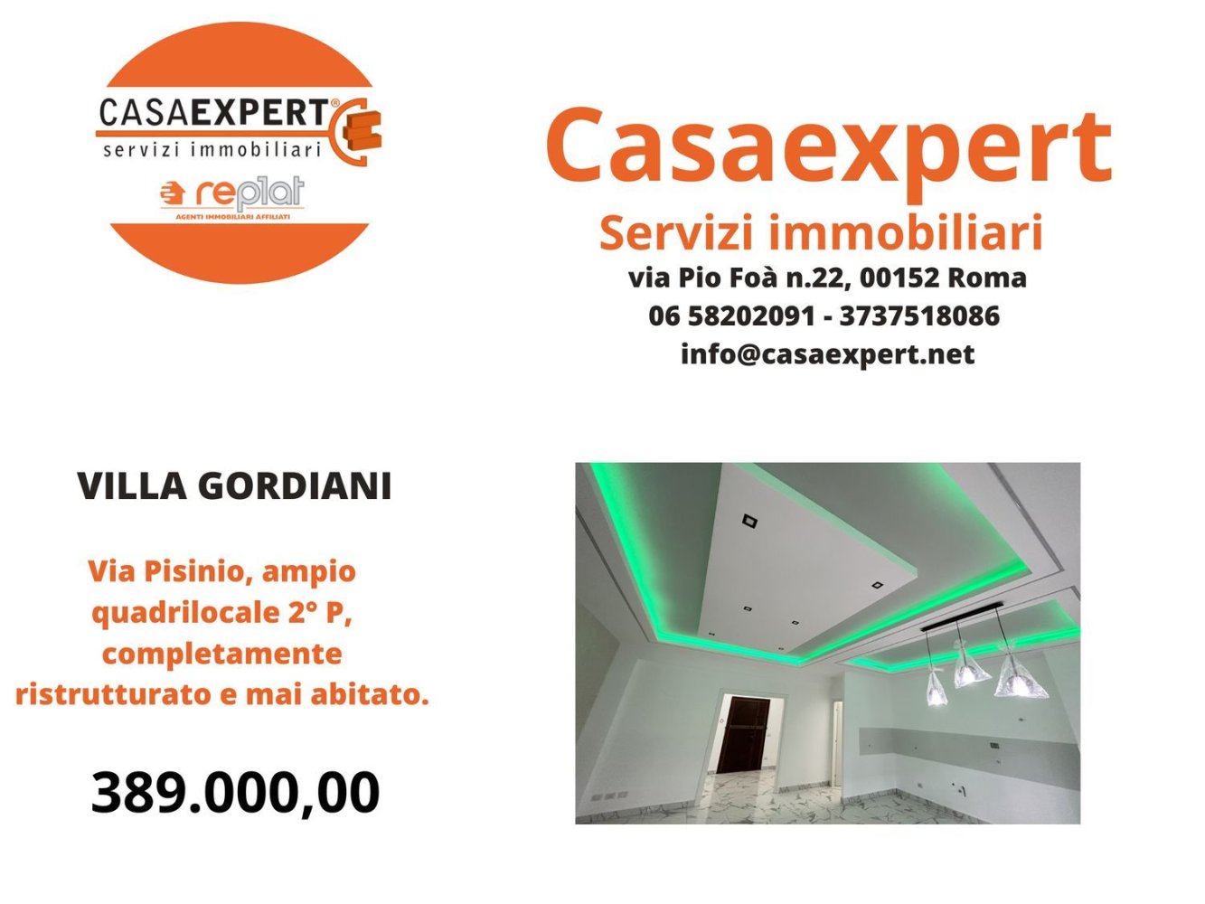 4غرفة شقة في Rome, Italy رقم 16880