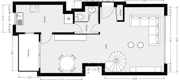 3 Schlafzimmer Doppelhaus in Paris, France, Nr. 175603 12