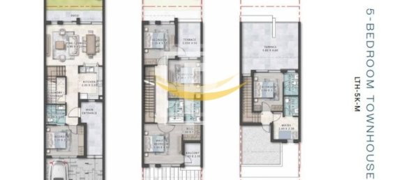 5 Schlafzimmer Stadthaus in Dubai, UAE, Nr. 9243 4