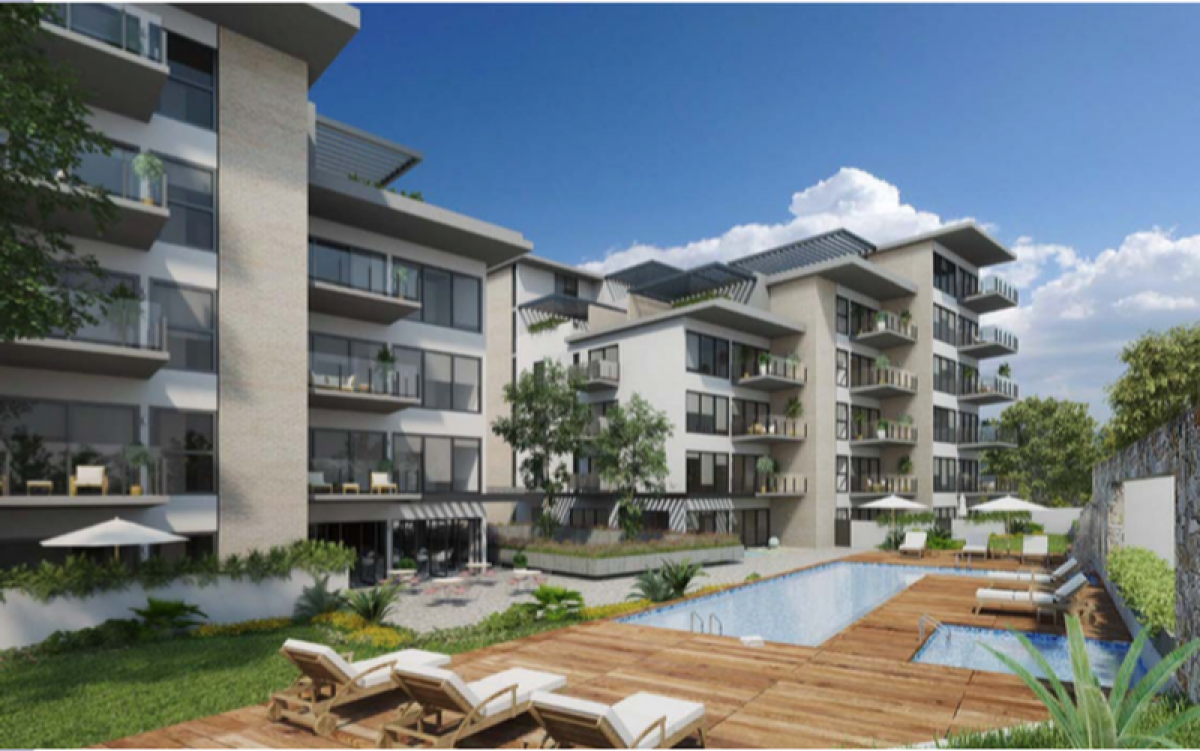 Apartamento de 2 dormitorios en Querétaro, Mexico No. 190086