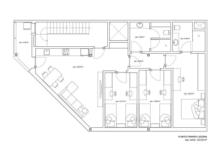 Gebäude in Santa Coloma de Gramenet, Spain 566m², Nr. 130552