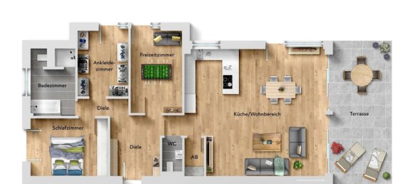 Apartamento T3 em Esslingen, Germany N.º 360698 9