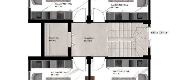 Appartement 1+1 à Avsallar, Turkey No. 31384 28