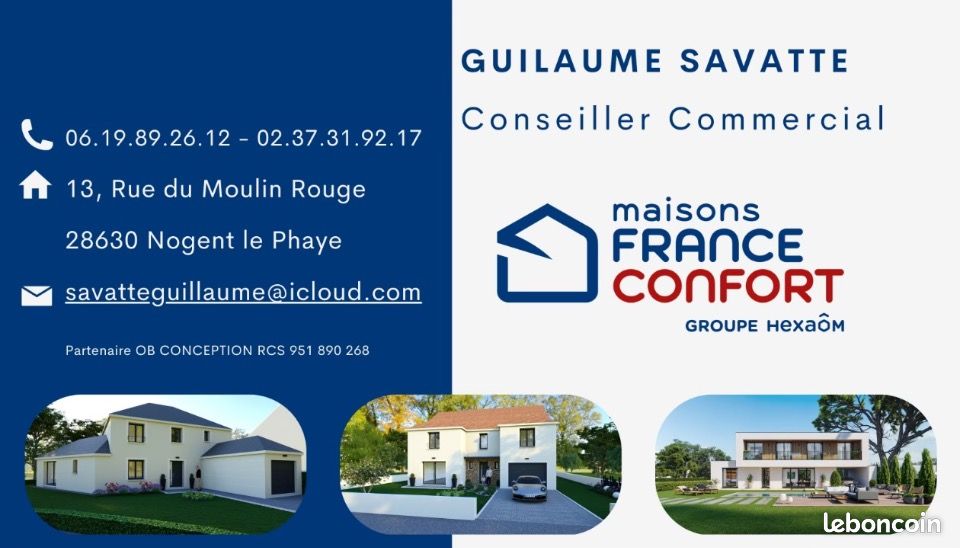 Grundstück in Prunay-le-Gillon, France 549m², Nr. 332526