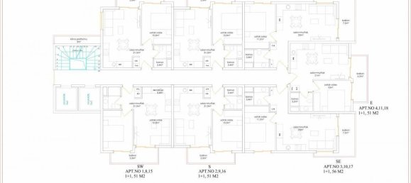 2 rooms Apartment in Alanya, Turkey No. 18782 2