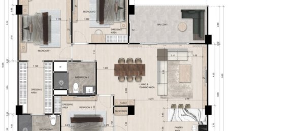 3 bedrooms Condo in Pattaya, Thailand No. 25458 11