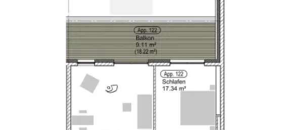1 Schlafzimmer Penthouse in Trier, Germany, Nr. 230160 7