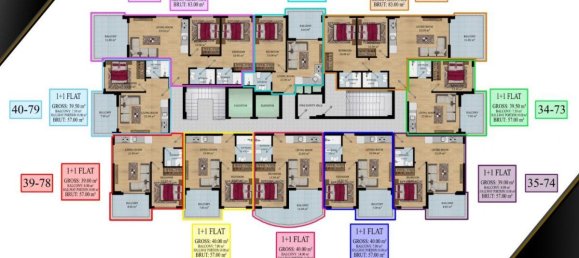 3 rooms Apartment in Avsallar, Turkey No. 10210 9