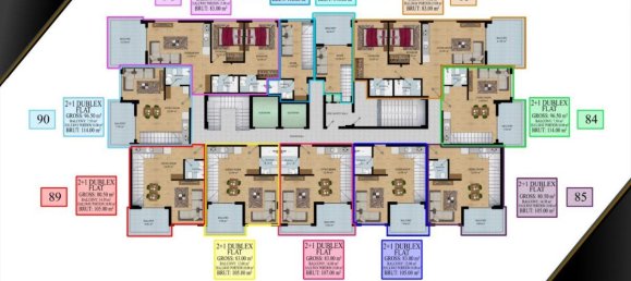 3 rooms Apartment in Avsallar, Turkey No. 10210 13