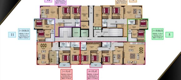 3 rooms Apartment in Avsallar, Turkey No. 10210 7