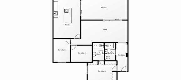 Ático de 3 dormitorios en Puerto De Sagunto, Spain No. 177259 5