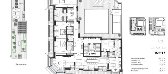 7 rooms Penthouse in Vienna, Austria No. 8328 11