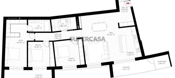 3 غرف نوم شقة في Esgueira, Portugal رقم 154583 9