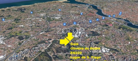 Terrain à Vila Nova de Gaia, Portugal 540m² No. 124435 37