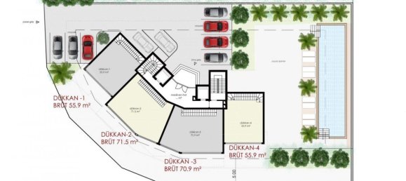 2 rooms Apartment in Kargicak, Turkey No. 10079 14