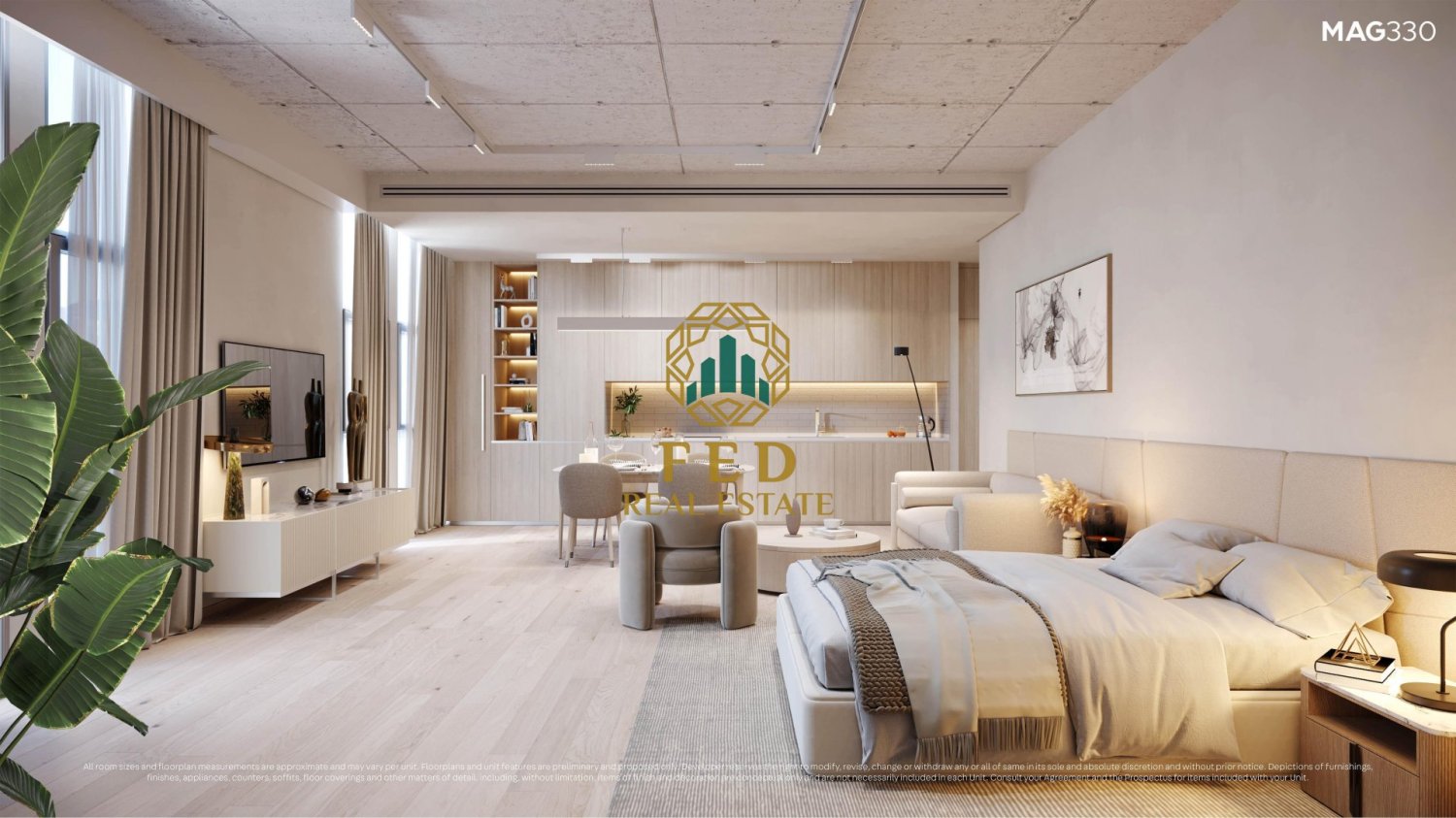 Wohnung in City of Arabia, UAE 53.1m², Nr. 12970