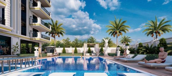 2-salle Appartement à Oba, Turkey No. 9643 5