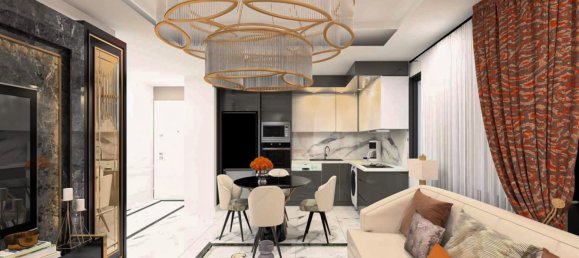 2-salle Appartement à Oba, Turkey No. 9643 26