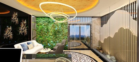 2-salle Appartement à Oba, Turkey No. 9643 14