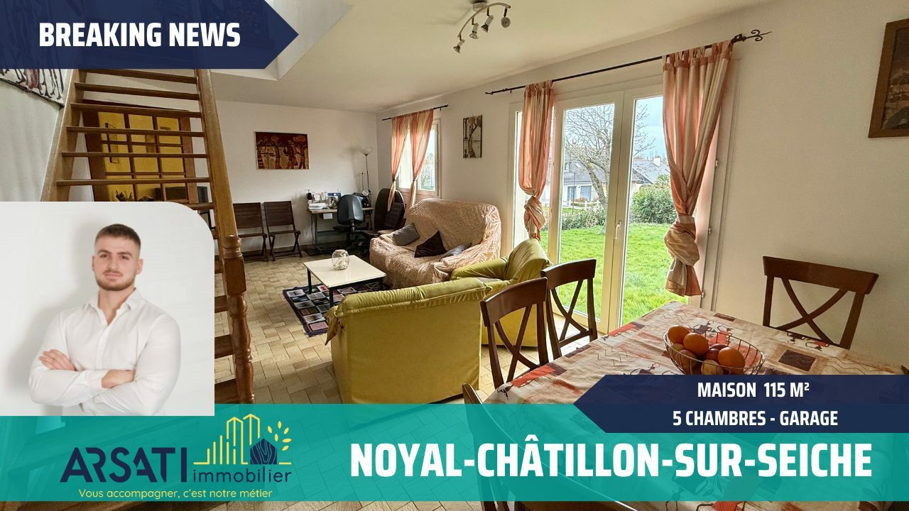 5 Schlafzimmer Haus in Noyal-Chatillon-sur-Seiche, France, Nr. 193240