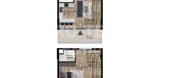 3 rooms Apartment in Altintash, Turkey No. 27291 15