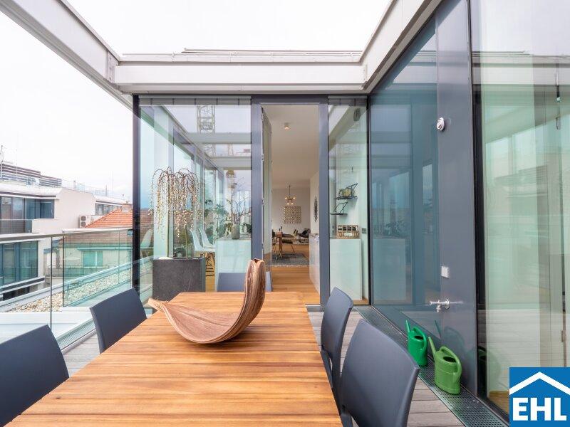 Пентхаус с 2 комнатами в Вена, Австрия № 214048