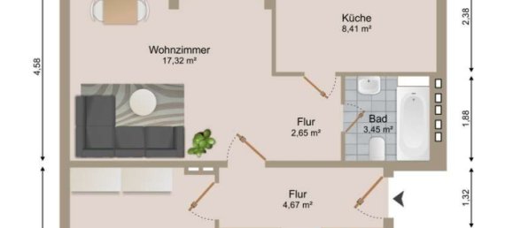2 bedrooms Apartment in Bremen, Germany No. 107724 23