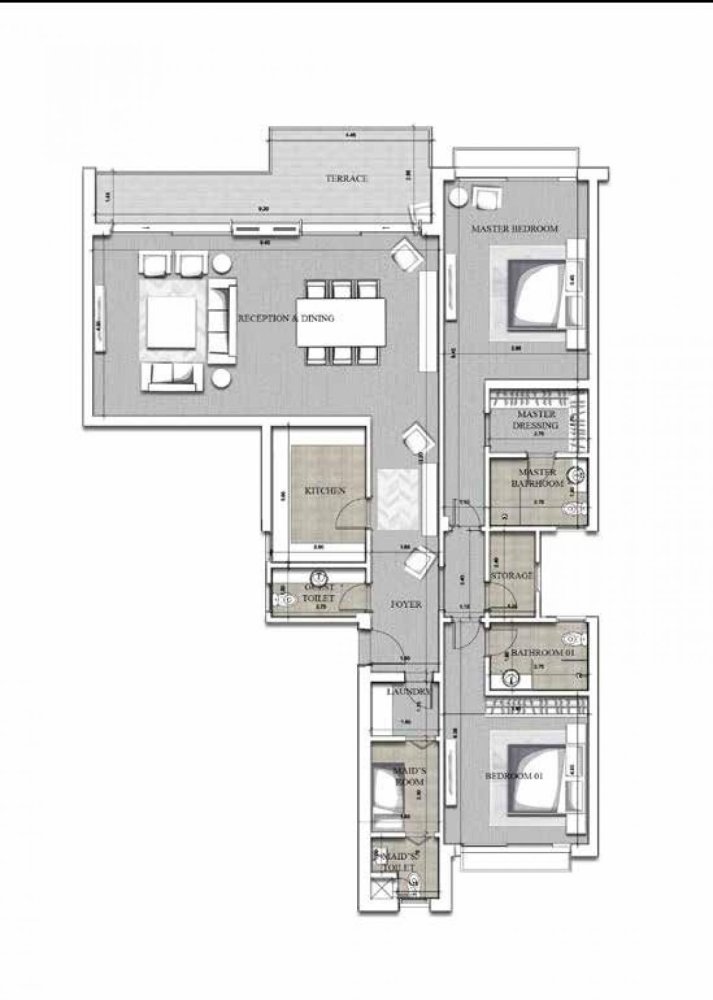 2 Schlafzimmer Eigentumswohnung in Giza, Egypt, Nr. 2022