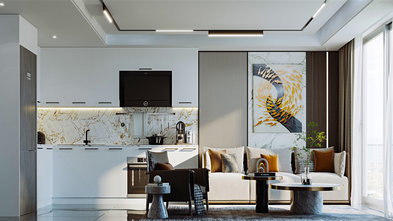 Apartment 2+1 in Lake Terraca Village, Alanya, Turkey No. 39129