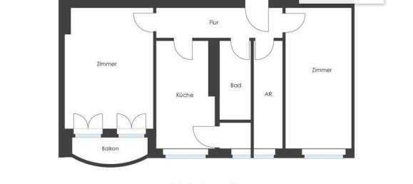 2 Schlafzimmer Wohnung in Lichterfelde, Germany, Nr. 64255 4