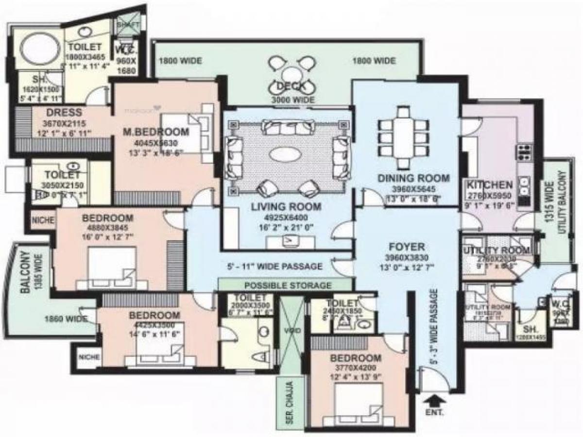 4 bedrooms House in Gurgaon, India No. 48878