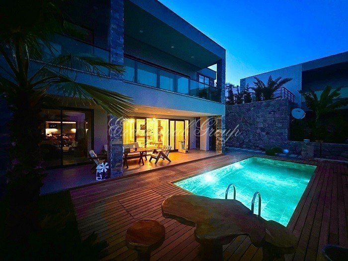 Villa 2+1 in Bodrum, Turkey, Nr. 28808