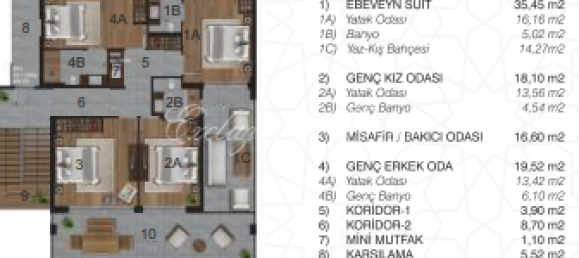 Villa 2+1 in Bodrum, Turkey, Nr. 28808 16