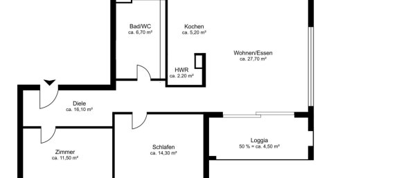 Квартира с 2 спальнями в Штутгарт, Германия № 305406 8