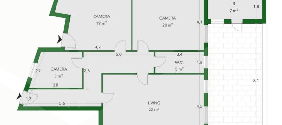 3 rooms House in Bitetto, Italy No. 21648 2