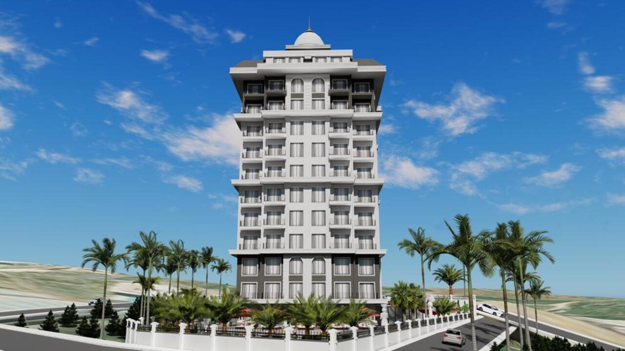 شقة 2+1 في Travok Tower, Mahmutlar, Turkey رقم 35413