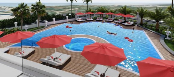 شقة 2+1 في Travok Tower, Mahmutlar, Turkey رقم 35413 4