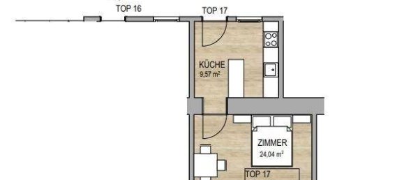 Studio in Wien, Austria, Nr. 158834 12