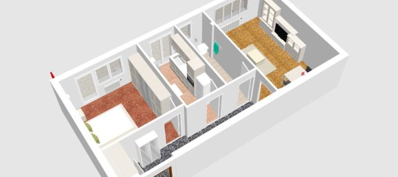 2 rooms Apartment in Rome, Italy No. 44910 31