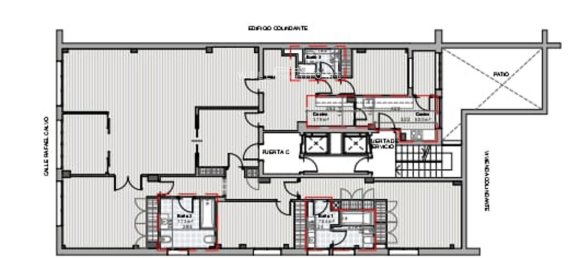 Apartamento de 3 dormitorios en Madrid, Spain No. 251586 2