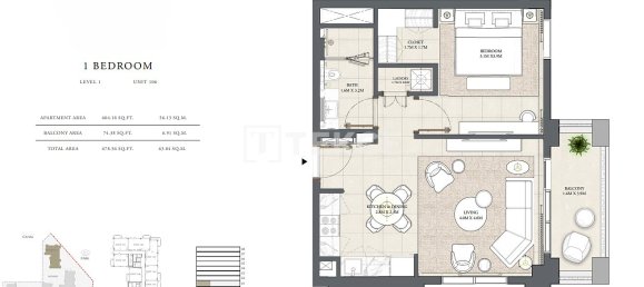 3 bedrooms Apartment for sale in Dubai, UAE № 111809 22