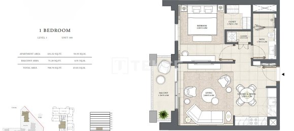 3 bedrooms Apartment for sale in Dubai, UAE № 111809 24
