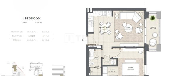 3 bedrooms Apartment for sale in Dubai, UAE № 111809 21