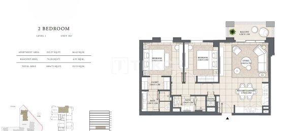 3 bedrooms Apartment for sale in Dubai, UAE № 111809 18