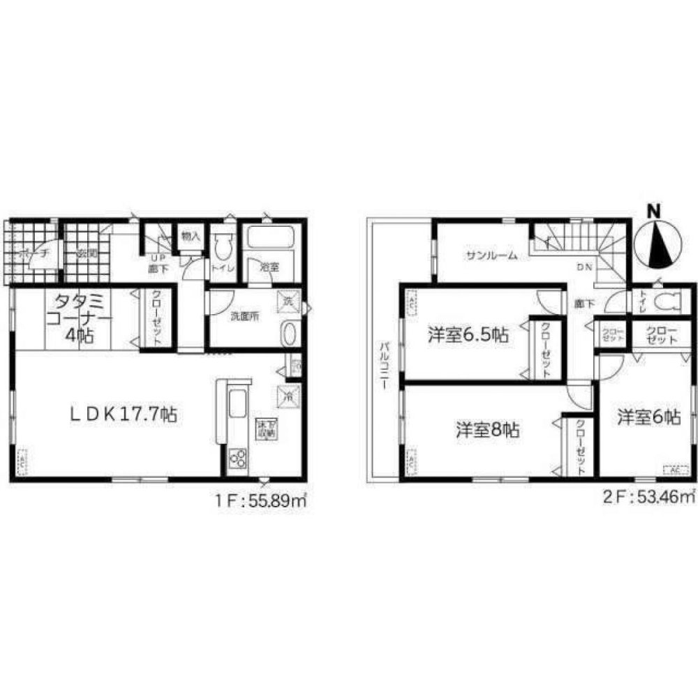 3 Schlafzimmer Haus in Chiba, Japan, Nr. 7369