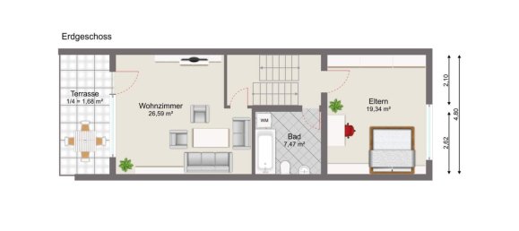 3 bedrooms Townhouse in Hof, Germany No. 271974 16