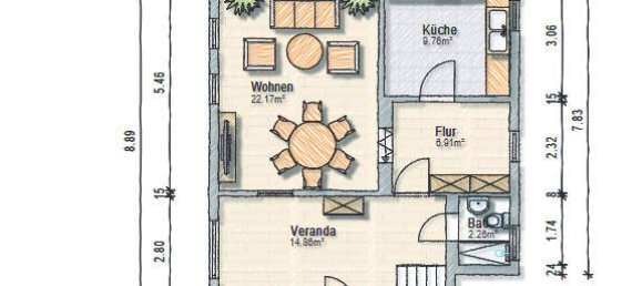 2 bedrooms House in Kaulsdorf, Germany No. 291065 19