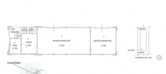 Lagerhaus in Vigevano, Italy 700m², Nr. 334132 10
