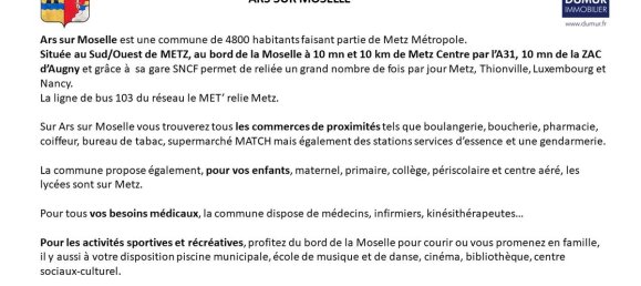 2 غرف نوم شقة في Ars-sur-Moselle, France رقم 213828 4